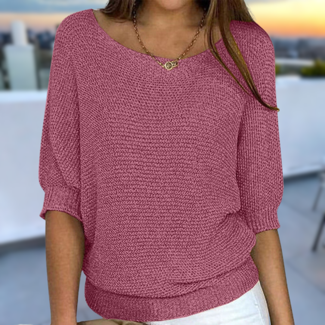 GABRIELLA | Lichtgewicht Trui met Ademend Comfort en Lente Stijl