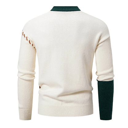 Patchwork | Elegante en modieuze wintertrui