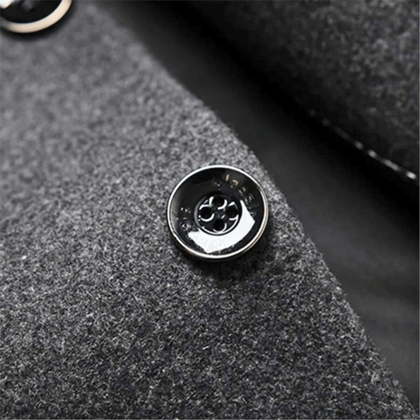 DAAN | Herenjas Slim Fit met Mandarijnkraag en Tijdloze Elegantie voor Koude Dagen