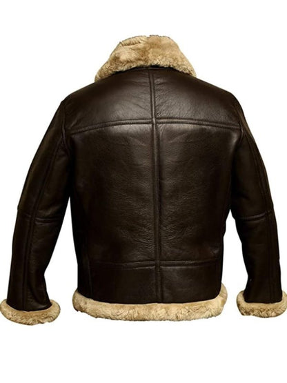 ROCKY | Elegante en warme leren jas voor de winter