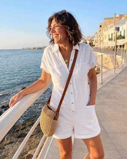 NOVALI® | Elegante denim jumpsuit