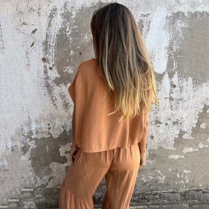 Madeleine™ | Elegante twee-delige zomeroutfit