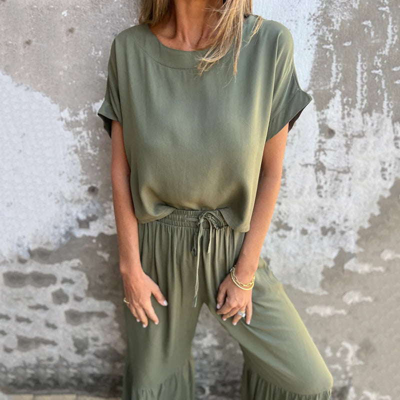 Madeleine™ | Elegante twee-delige zomeroutfit