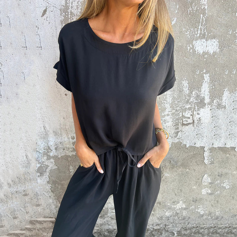 Madeleine™ | Elegante twee-delige zomeroutfit