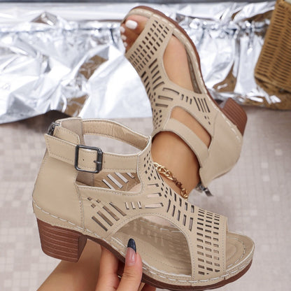 ELIANA | Elegante Orthopedische Sandalen met Stabiliteit en Ademend Comfort voor Zomerse Dagen