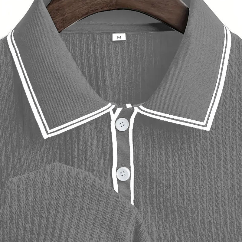 Van Delft Mode® Premium Katoenen Polo – Tijdloze Klasse & Ultiem Comfort (Vandaag 1+1 Gratis)