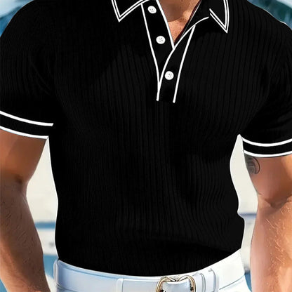 Van Delft Mode® Premium Katoenen Polo – Tijdloze Klasse & Ultiem Comfort (Vandaag 1+1 Gratis)